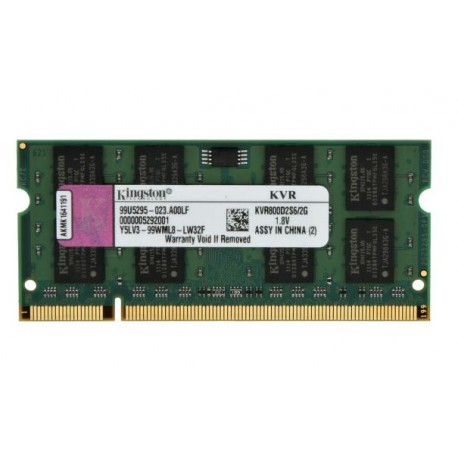 Kingston 2GB 200-Pin DDR2 SO-DIMM DDR2 800 (PC2 6400)