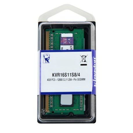 Kingston 4GB 204-Pin DDR3 SO-DIMM DDR3 1600 (PC3 12800)