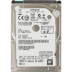 Hitachi 1TB SATA 5400rpm, 8MB cashe , 2.5" 9.5mm