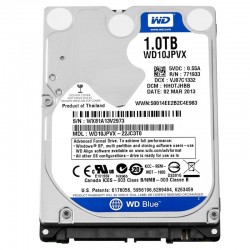 WD WD10JPVX Blue 1TB SATA 8 cache, 5400 rpm, 2.5" 9.5mm